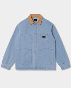 Stan Ray - Coverall Jacket - Ice Stone Denim
