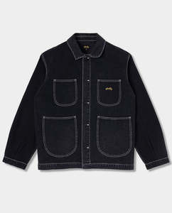 Stan Ray - Coverall Jacket - Washed Black