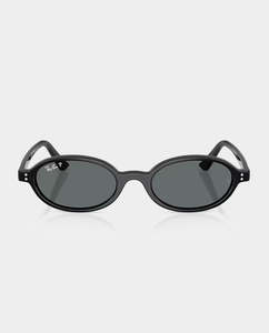 Ray-Ban - Khal Bio-Based Sunglasses - Black with Dark Grey Polarised Lens