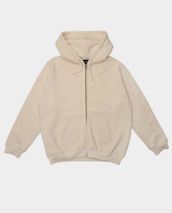 Passport - Workers Zip-Thru Hoodie - Natural