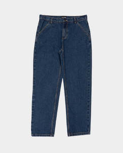 Passport - Workers Club Straight Leg Jean - Washed Dark Indigo