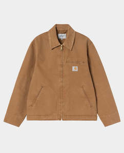 Carhartt WIP - Detroit Jacket - Hamilton Brown Stone Canvas