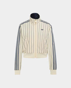 Jackets: Adidas - Reversible Football Track Top - Warm Vanilla/Night Indigo