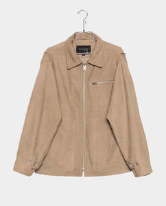 Jackets: Beach Brains - Welding Jacket - Tan