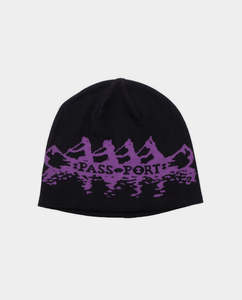 Beanies: Passport - Canoe Beanie - Black