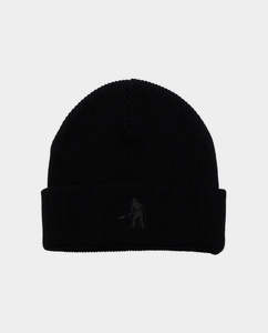 Passport - Cotton Beanie - Black