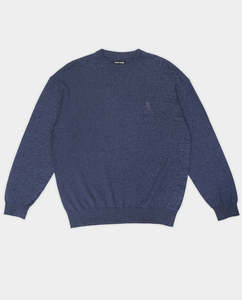 Passport - Heather Knit Sweater - Navy