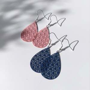 Laser Cut Earrings: Geo Earrings