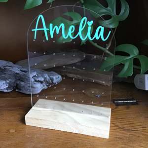 Earring Stands: Personalised Small Arch Earring Stand