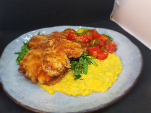 Buttermilk Fried Spice Rubbed Chicken (GF)