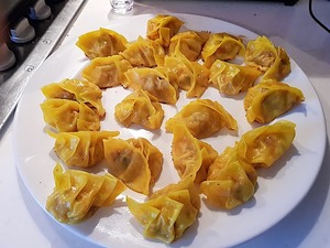 Gyoza Dumplings with Nam Jin Sauce