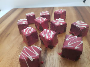 Products: Glazed Chocolate Brownie Bites