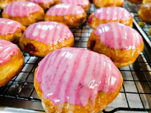 Box of 4 Artisan Sourdough Doughnuts