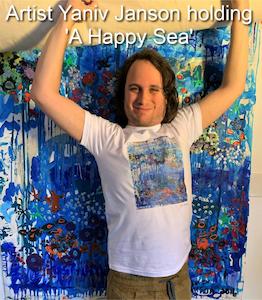Mens T Shirts: A Happy Sea T-Shirt