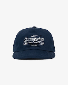 Shoreline Cap - 5 Panel - Navy