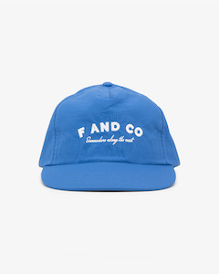 5 Panels: Nylon Coastal Cap - 5 Panel - Blue