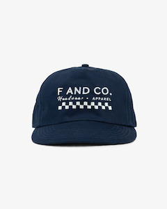 5 Panels: Logo Cap - 5 Panel - Navy