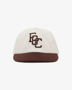 Monogram Ball Cap - 6 Panel - Brown/Off-White