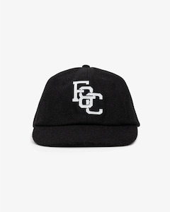 Monogram Ball Cap - 6 Panel - Black