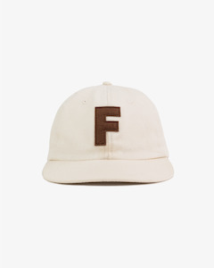 F Cap - 5 Panel - Cream