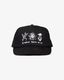 Creative Cap - Short Brim 6 Panel - Black