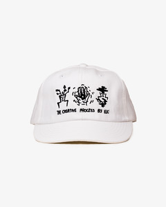 Creative Cap - Short Brim 6 Panel - Off White