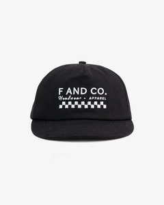 5 Panels: Logo Cap - 5 Panel - Black