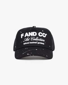 Artist Cap - Ball Trucker - Black