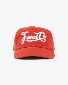 New Releases: Vintage Script Cap - Ball Trucker - Washed Red