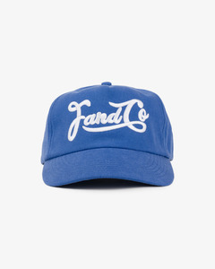 Vintage Script Cap - Ball Trucker - Washed Royal Blue