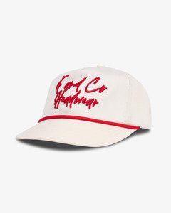 5 Panels: Event Script Cap - Wide Brim 5 Panel - Off White