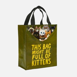 Cat Themed Accessories: Cat Tote Bag - Full of Kittens
