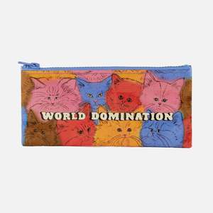 Cat Pencil Case - World Domination