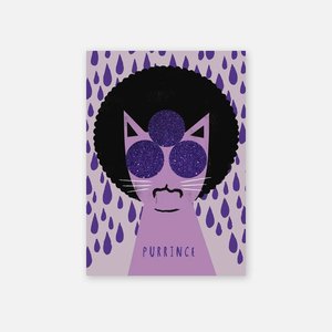 Cat Greeting Card - Purrince