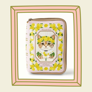 For Humans: Cat Lady Book Pouch: Dandelion