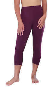 Top quality womens leggings NZ Made Merlot High waisted