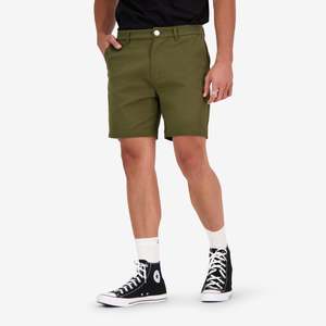 New Releases: Men's Safari Shorts - Khaki Green