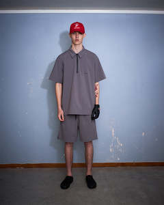 Hybrid Half Zip - Grey