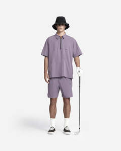 Hybrid Half Zip - Purple