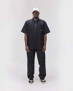 All: Hybrid Half Zip - Black