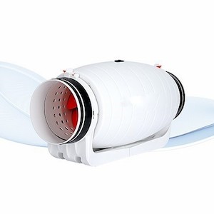 200mm Silent Mixed Flow Fan With 2 speed Fan Warehouse