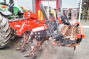 Quivogne SSDR S 200 Ripper 300 7 c/w Hyd Double Roller USED
