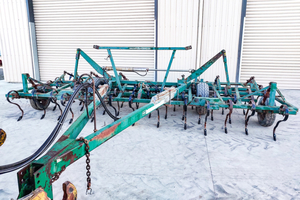 Products: Hubbards 6m Trailed Cultivator c/w Crumblers