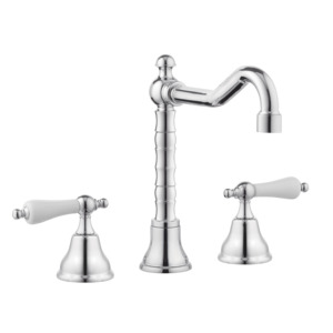 English Lever Taps - English Tap Spout - Porcelain Levers