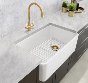 Belfast Kitchen Sink: Mayfair Butler Sink - 755mm - October Special - Free Grid - $861.00
