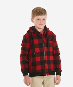 Swanndri: Swanndri Kids Wool Zip Hoody