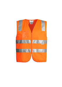 Mens Hi Vis Safety: Hi Vis Zip Vest