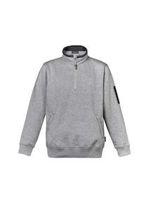 Unisex Brushed Fleece 1-4 Zip Pullover