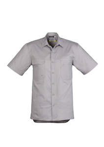 Lightweight Cotton Work Shirt - Short Sleeve