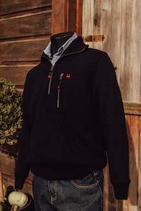 NZ Wool 1/2 Zip Lined Windproof Jersey